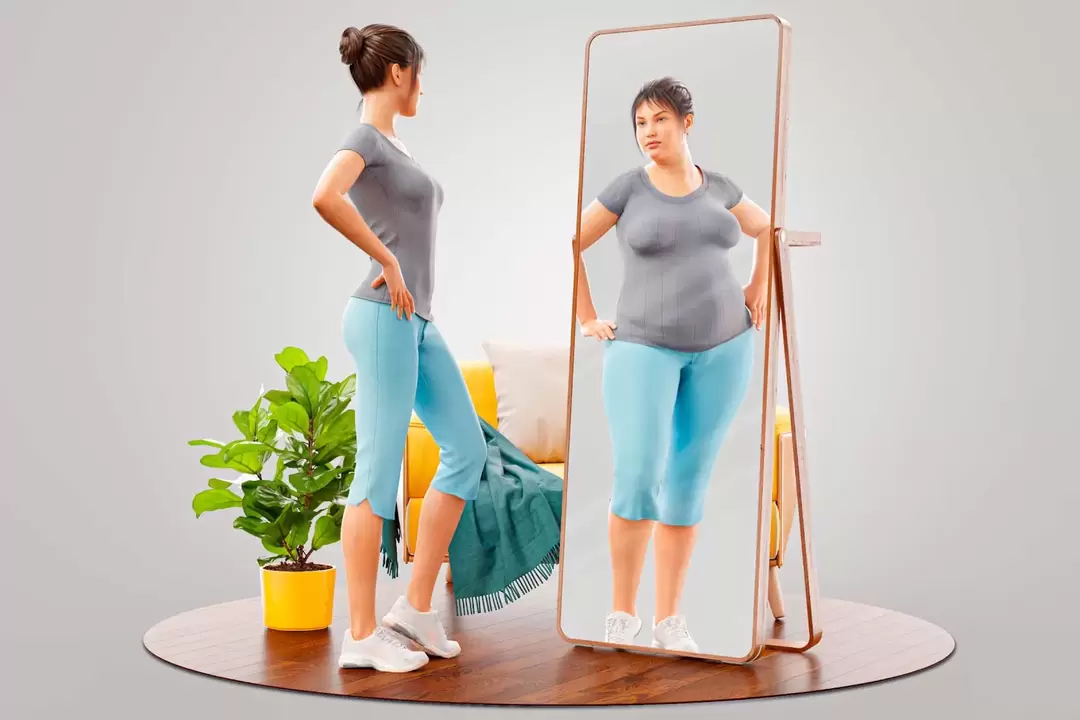 En imaginant une silhouette élancée, vous pouvez être motivé à perdre du poids. 