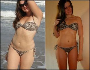 Les filles préférées avant et après le régime